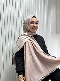 G Desen Yün Pamuk Şal