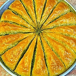 Fıstıklı Havuç Dilimi Baklava 1kg