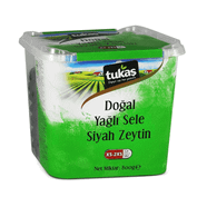 Tukaş XS-2XS 321-380 Yağlı Sele Siyah Zeytin 800 gr