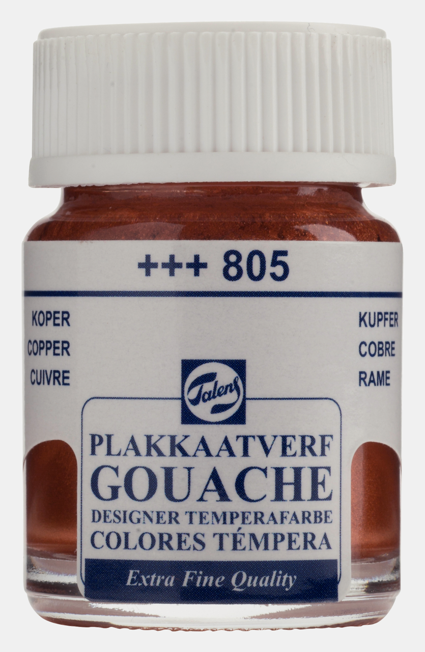 Talens Metalik Guaj Boya 16 ML  805 - Copper