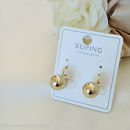 14K Top s Çelik Küpe