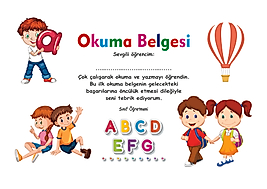 OKUMA BELGESİ