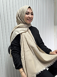 G Desen Yün Pamuk Şal