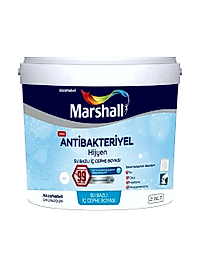 MARSHALL ANTİBAKTERİYEL HİJYEN BOYA 2,5 LİTRE FİLDİŞİ