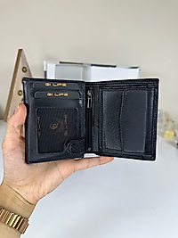Passcase 2070 Hakiki Deri Siyah Cüzdan