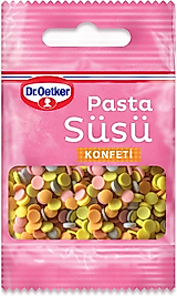 DEKOR PASTA SÜS KONFETİ 25AD X 10GR