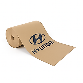Hyundai Baskılı Oto Kağıt Paspas 500 Adet Rulo