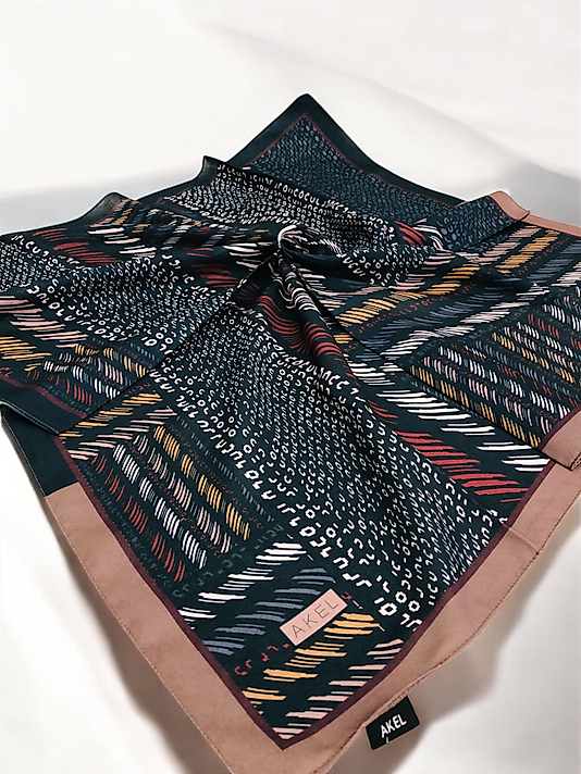 Digital Soft Eşarp Desen-4