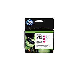 HP 712 3-pack 29-ml Magenta DesignJet Ink Cartridge