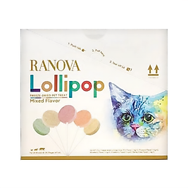 Ranova Karışık Lezzetli Kedi Lolipopu (15 x 1,4 g)
