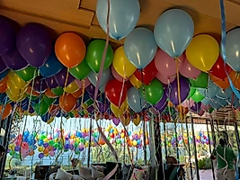 KARIŞIK RENK UÇAN BALON