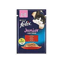 Purina Felix Sığır Etli Yavru Kedi Konserve Maması (85 g)