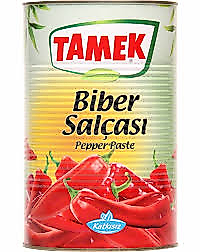 Tamek Tatlı Biber Salçası 4300 gr