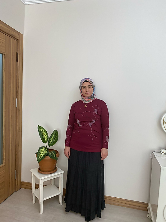 Anne Türlü Viskon Kumaş Taşlı Penye