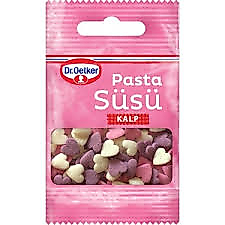 Dr. Oetker Dekor Pasta Süsü KALP*25