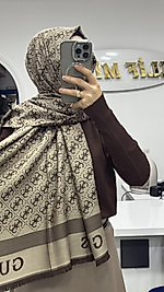 GUESS ÇİFT TARAFLI ŞAL