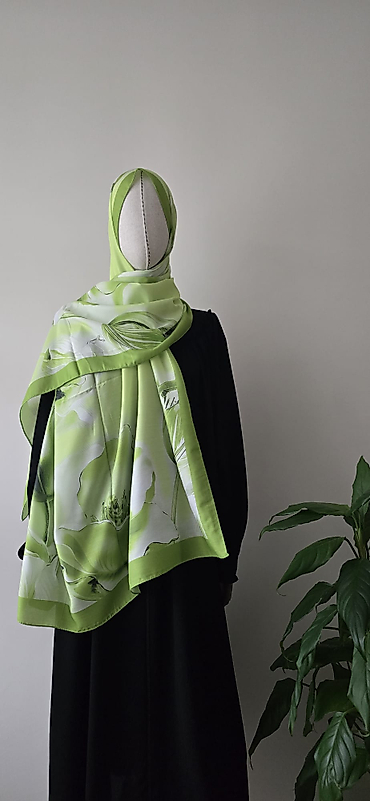 Florya Çiçeği Desenli Şal