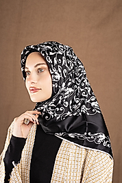Varaklı Saten Eşarp