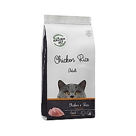 Eco Natura Pet Tavuk Etli ve Pirinçli Yetişkin Kedi Maması (15 kg)