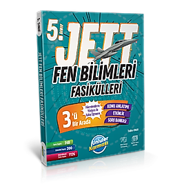 5. Sınıf Jett Fen Bilimleri Fasikülleri 2025 Ünlüler Karması