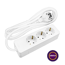 Üçlü Topraklı Grup Priz Kablolu - 2 Metre