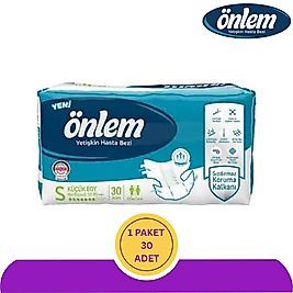 Önlem Belbantlı Hasta Bezi Small (S) 30 Adet