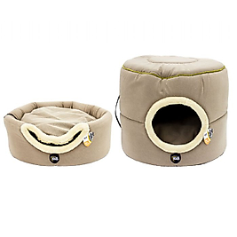 10304-Ally Paws Silindir Fonksiyonel Yuva 50x50cm