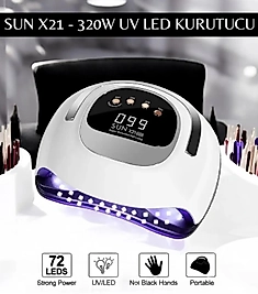 Sun X21 UV Led Kurutucu 320W | Orijinal İthal Ürün