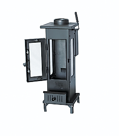 MİNİ ŞÖMİNE PELET ve ODUN SOBASI ÜÇ CAMLI