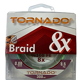 Tornado 8x 0,12 İp Misina 150m