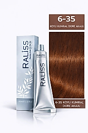 RALİSS SAÇ BOYASI 60 ML. (6-35 KOYU KUMRAL DORE AKUJU)