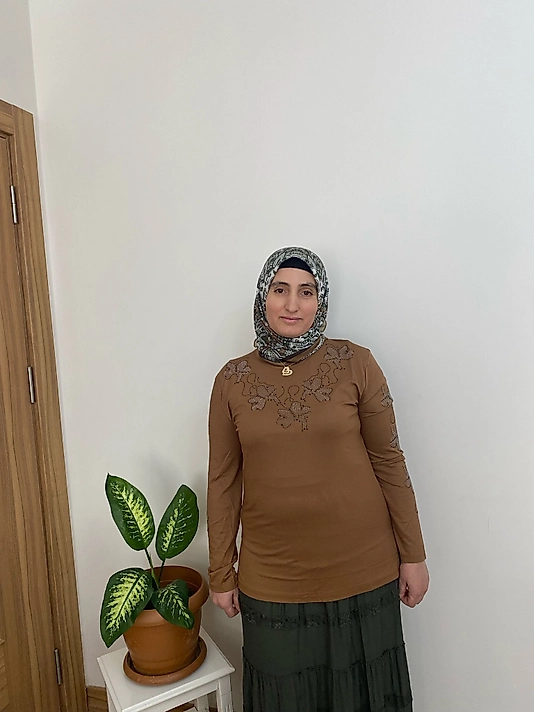 Anne Türlü Viskon Kumaş Taşlı Penye