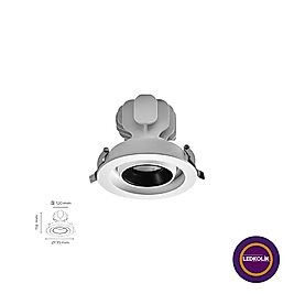 40W Vega Serisi Sıva Altı Led Spot