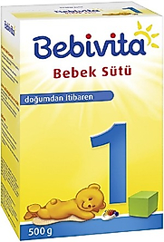 Bebivita 1 Bebek Sütü  500 gr 0-6 Ay