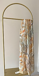 LOCELLA SOFT VUAL ŞAL  SARI SERİ NO2