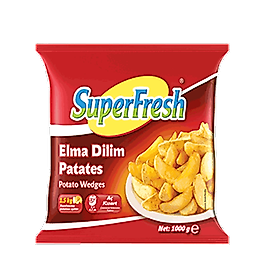 SUPERFRESH ELMA DILIM PATATES 1KG