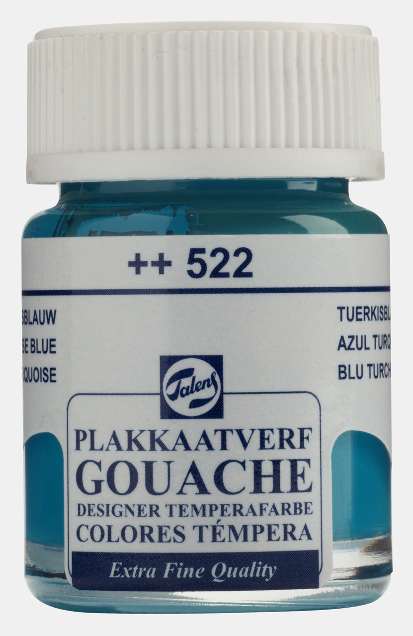 Talens Guaj Boya 16 ML 522 - Turquoise Blue