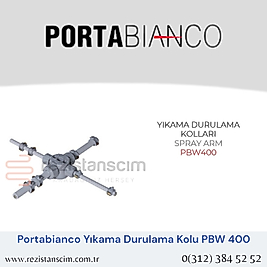 Portabianco Bulaşık Makinesi YIKAMA DURULAMA  KOLLARI  SPRAY ARM  PBW400