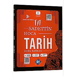 Sadettin Hoca TYT Tarih Soru Bankası, 2025, Sadettin Akyayla