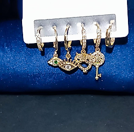 6'lı Set Küpe