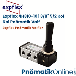Expflex 4H310-10 | 3/8" 5/2 Kol Kol Pnömatik Valf