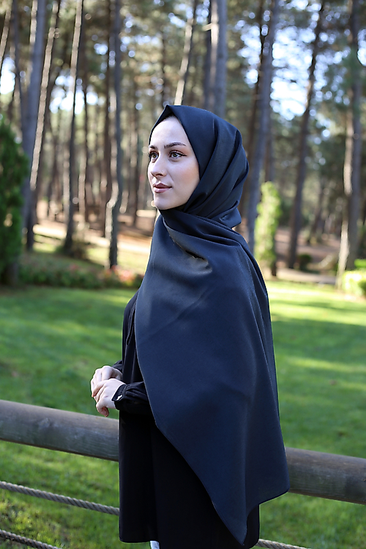 Düz Modal Polyester Şal 80 X 185 Ebat