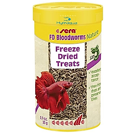 Sera FD Bloodworms (Kan Kurdu) Nature 250 ml