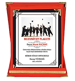 MEZUNİYET PLAKETİ