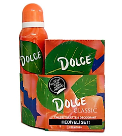 DOLCE CLASSIC EDT 100 ml KADIN PARFÜM + DEODORANT 150ML SETİ