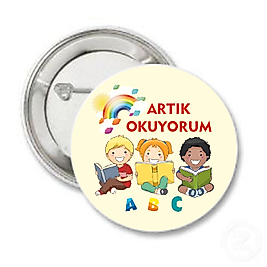 ARTIK OKUYORUM ROZETİ