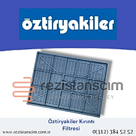 ÖZTİRYAKİLER KIRINTI SÜZGECİ