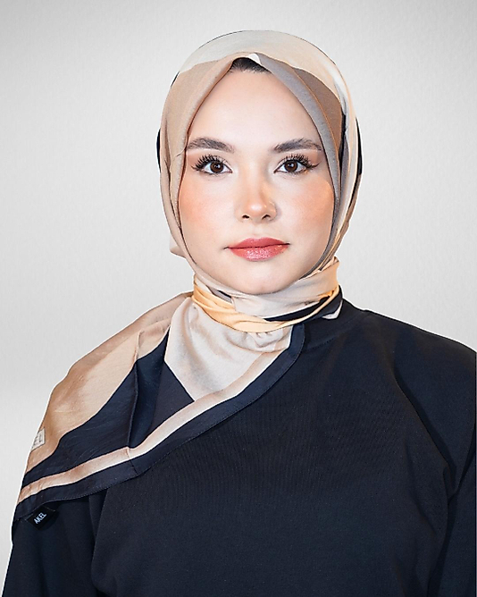 Spring Eşarp Yeni Desen Geometrik Desen