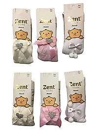 Çocuk Zent Aksesuarlı Kilotlu Çorap 18 Adet