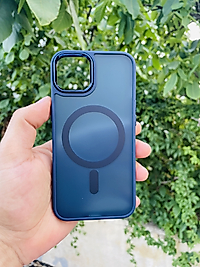 iPhone 15 Magsafe Mat Telefon Kılıfı